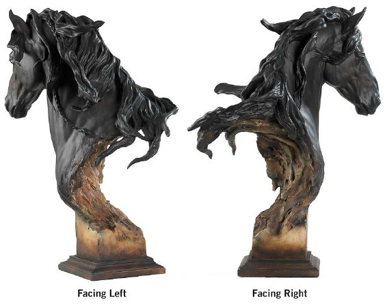 9437 - Equus Onyx Horse by Arich Harrison - Traditional